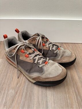 Merrell Burnt Rock Travel Suede Shoes Men’s 10.5 Dusty Olive Hiking Sneaker